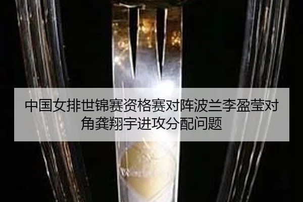 中国女排世锦赛资格赛对阵波兰李盈莹对角龚翔宇进攻分配问题